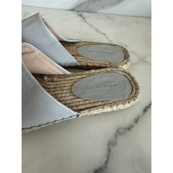 WITCHERY Gray Pebble Slide Sandals Size 40/10 - Picture 5 of 5